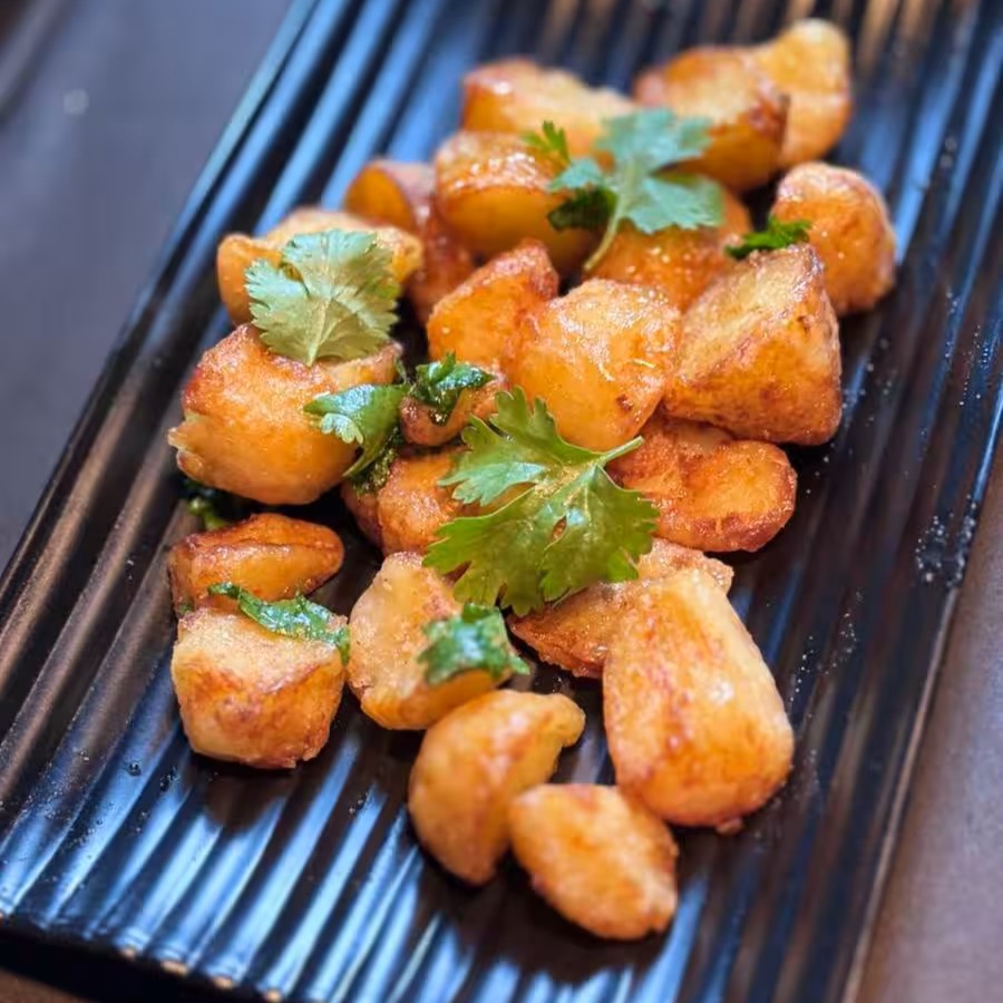 HONEY-CORIANDER POTATO